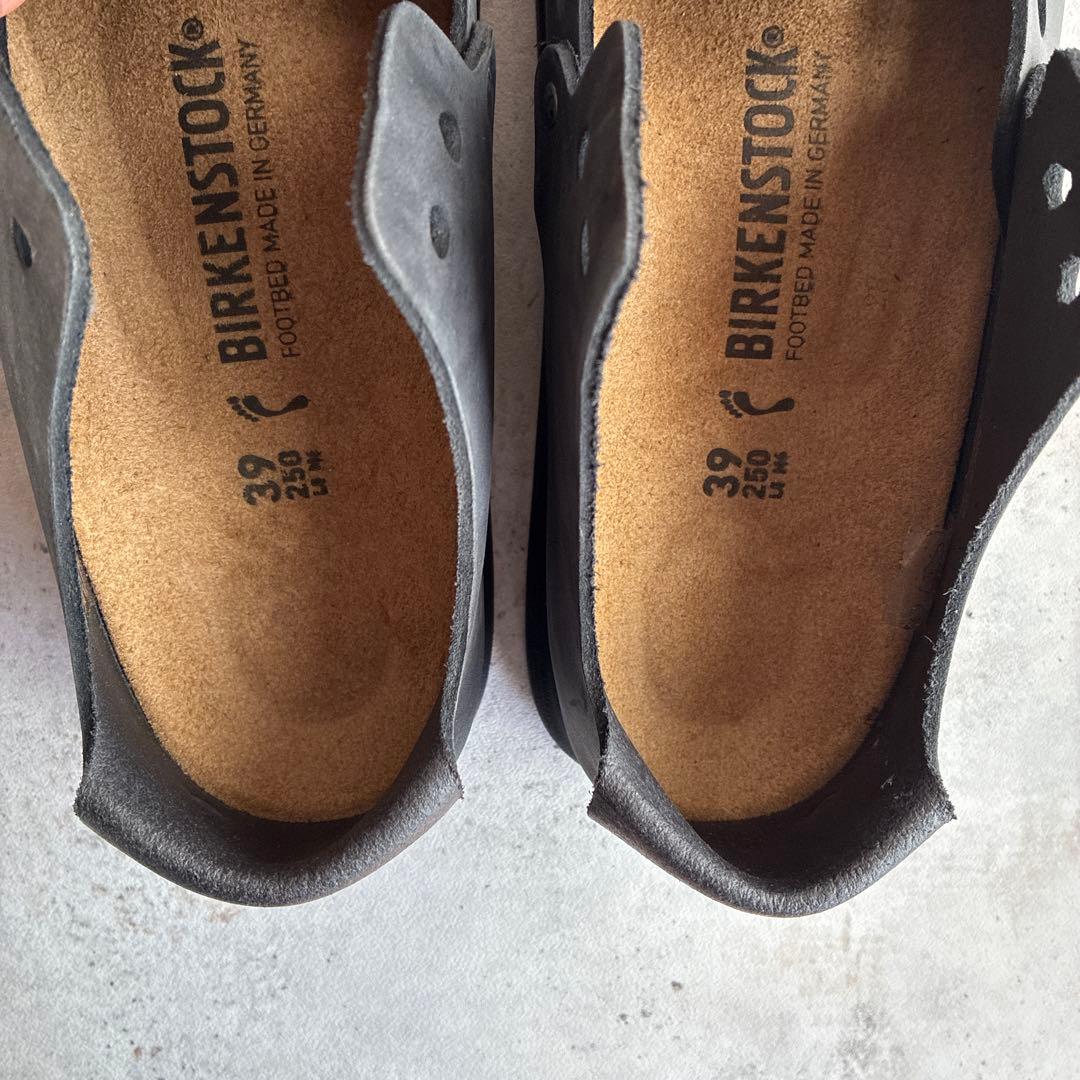【美品】BIRKENSTOCK　モンタナ　ブラック（黒）　25.0cm