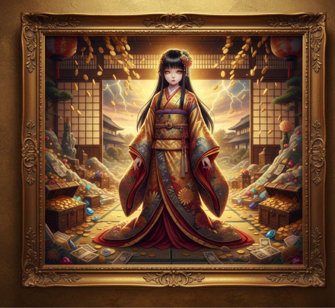 モニター価格【特級呪物級】黄金の座敷わらし頂点「チョウピラコ」開運