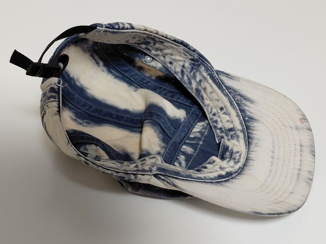 Supreme　Bleached　Chino　Camp　Cap　\"Navy\"
