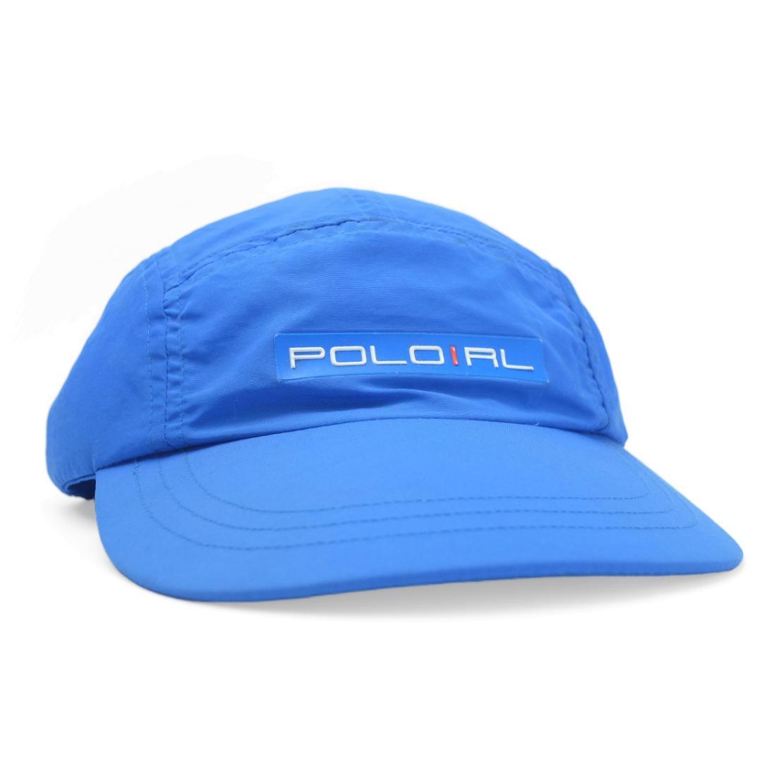90s Polo by Ralph Lauren 5パネルキャップ ブルー - メルカリ
