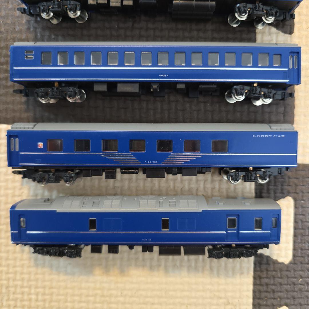 KATO Nゲージ EF66＋24系25形特急寝台客車 6両 ブルートレイン - メルカリ
