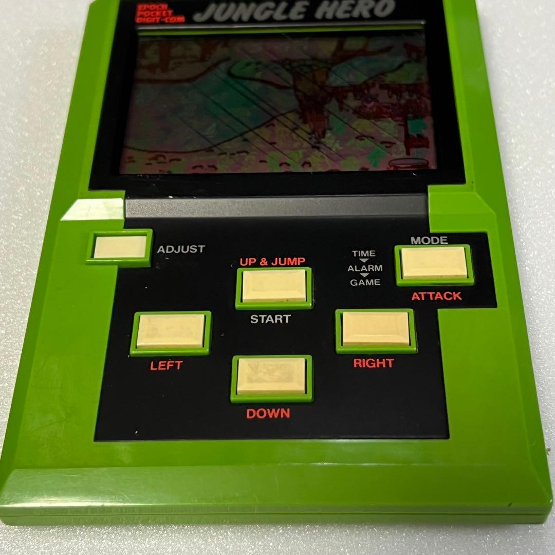 動作確認済 エポック ジャングルヒーロー JUNGLE HERO ゲームウォッチ