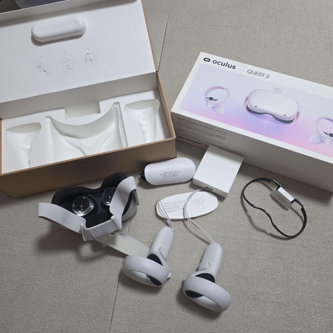  Quest 2 VR 本体 128GB コントローラー　1回使用 Amazon.com: Oculus Quest 2 Advanced All-in-One Virtual Reality