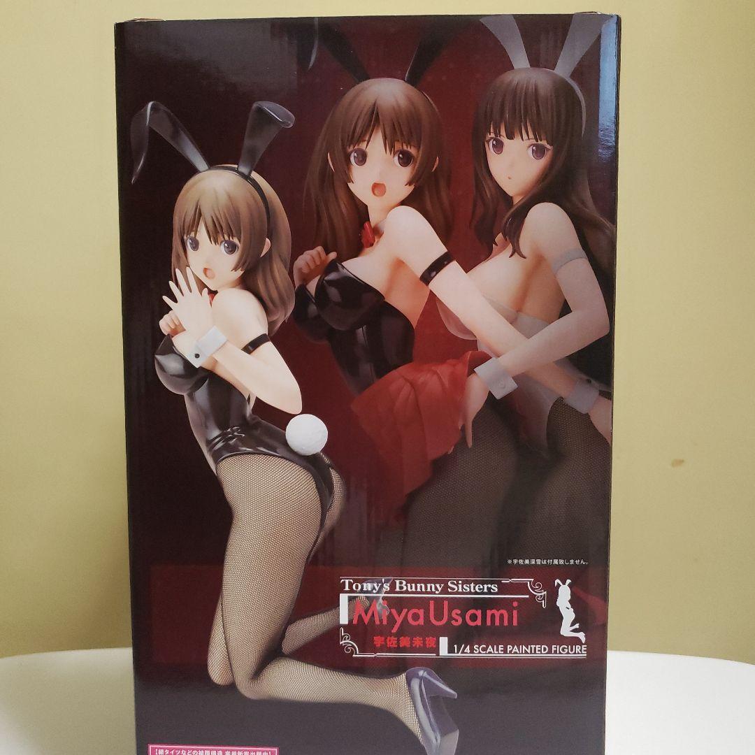 宇佐美未夜フィギュア Amazon | Tony's Bunny Sisters 宇佐美未夜 1/4スケール PVC製 塗装