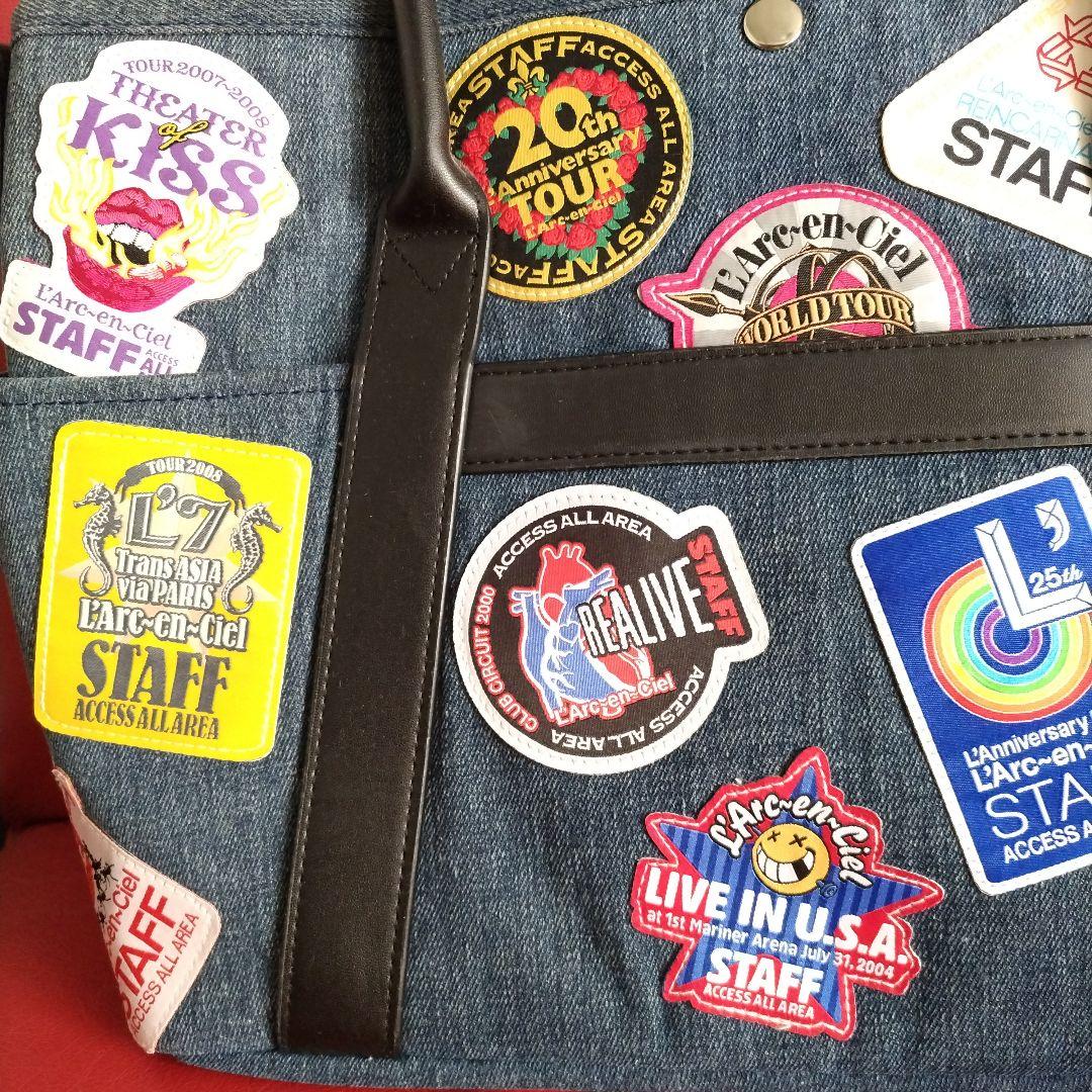 ラルク L' Arc~en~Ciel 25周年ライブグッズ 2wayパスバッグ - メルカリ