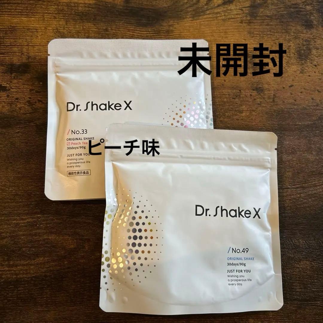 新品 未開封 Dr. Shake X ドクターシェイクス 2種セットピーチ味