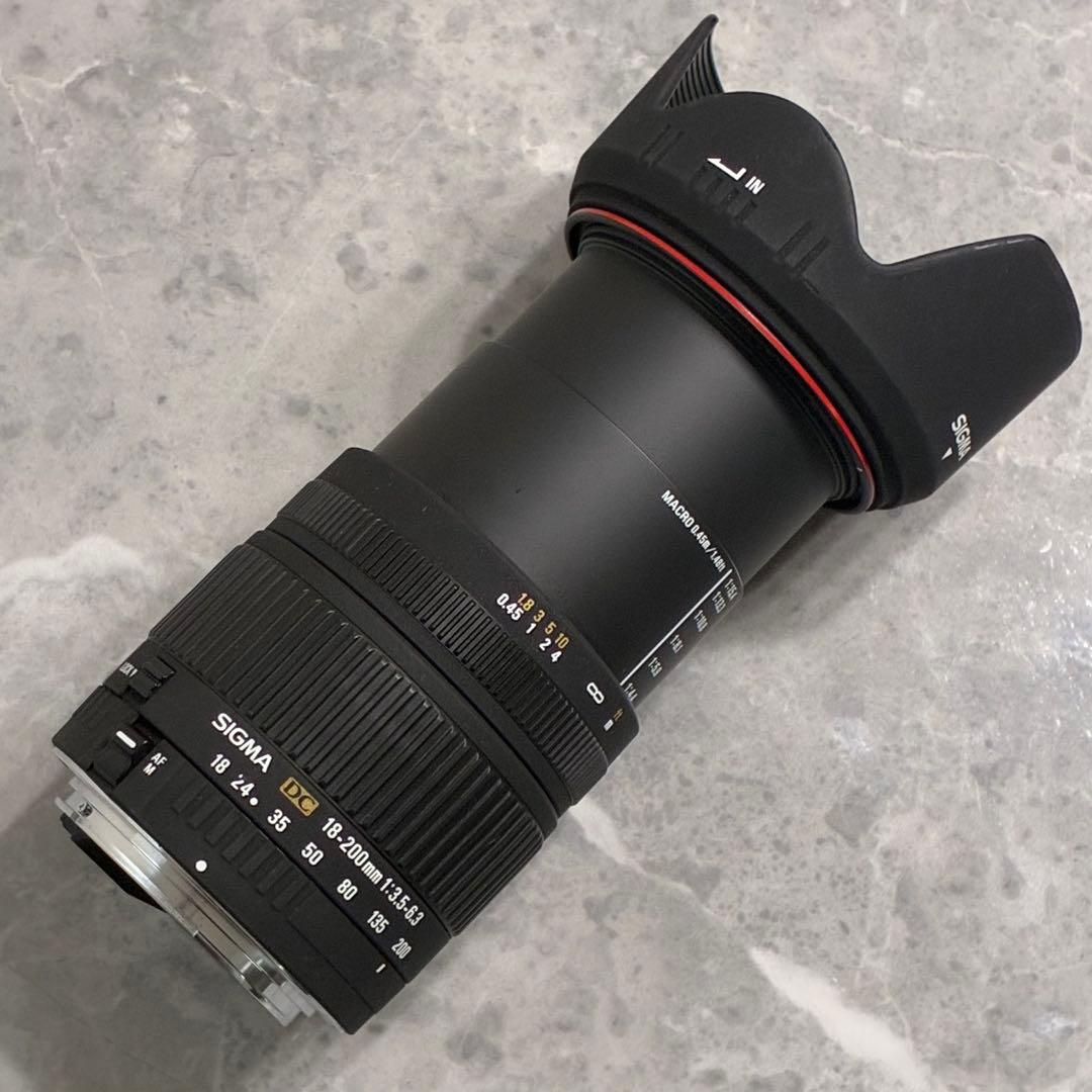 ⭐️美品⭐️シグマ SIGMA DC 18-200mm f3.5-6.3 キャノン用