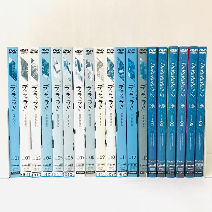 デュラララ!! 1期+2期 DVD全話セット - メルカリ