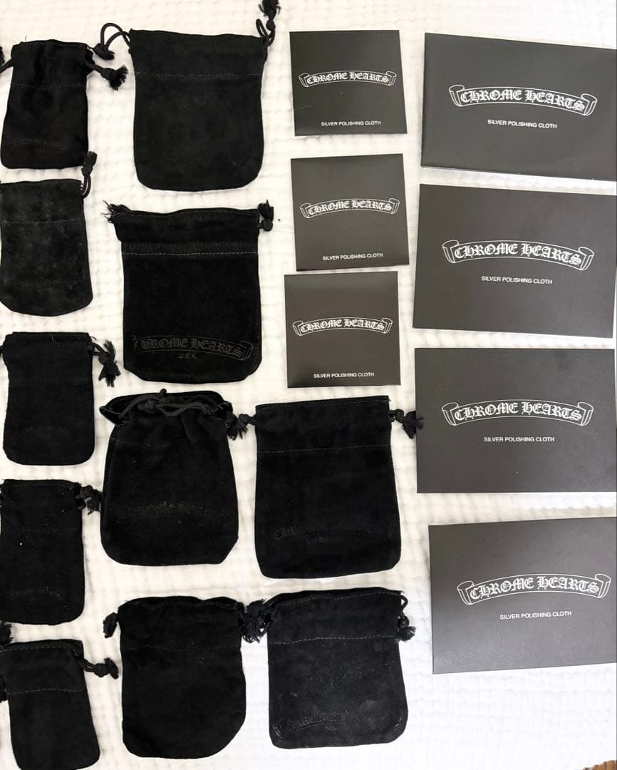 クロムハーツ 革袋31点 ポリッシュ7点
