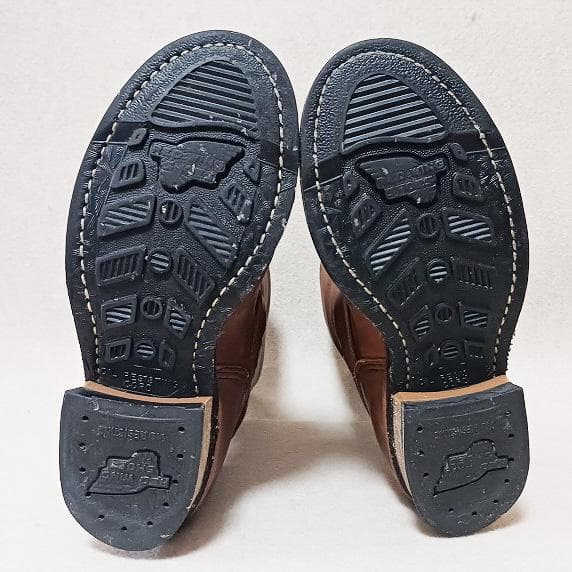 レッドウィング エンジニアブーツ オイルドレザー ブラウン 23