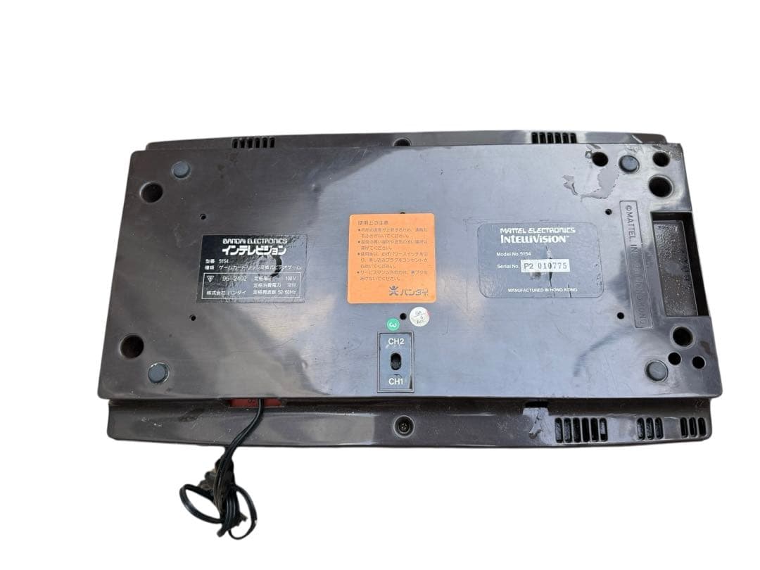 バンダイ ゲームカートリッジ交換式ビデオゲーム インテレビジョン　5154