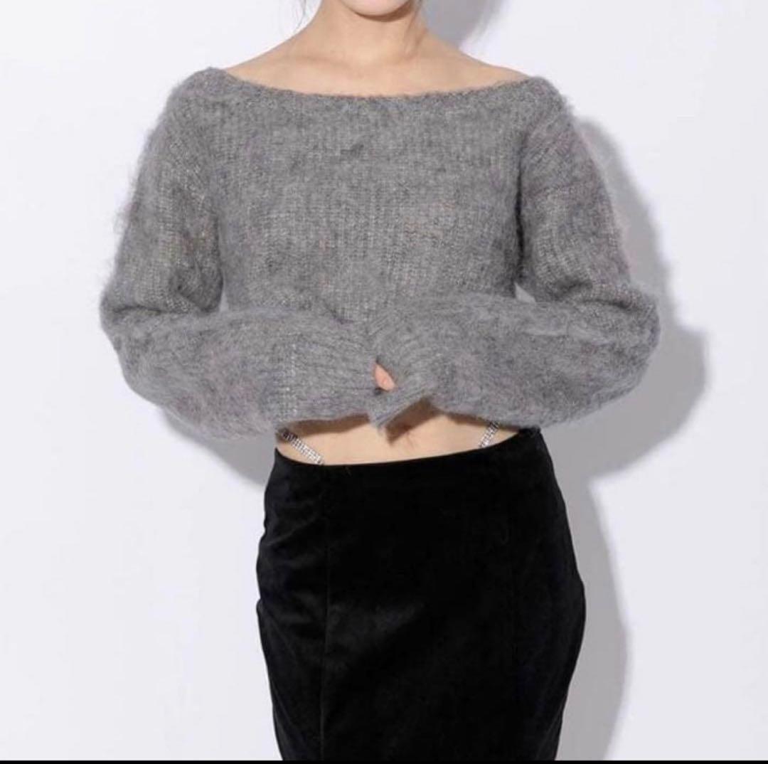 meltthelady mist cropped tops グレー - メルカリ