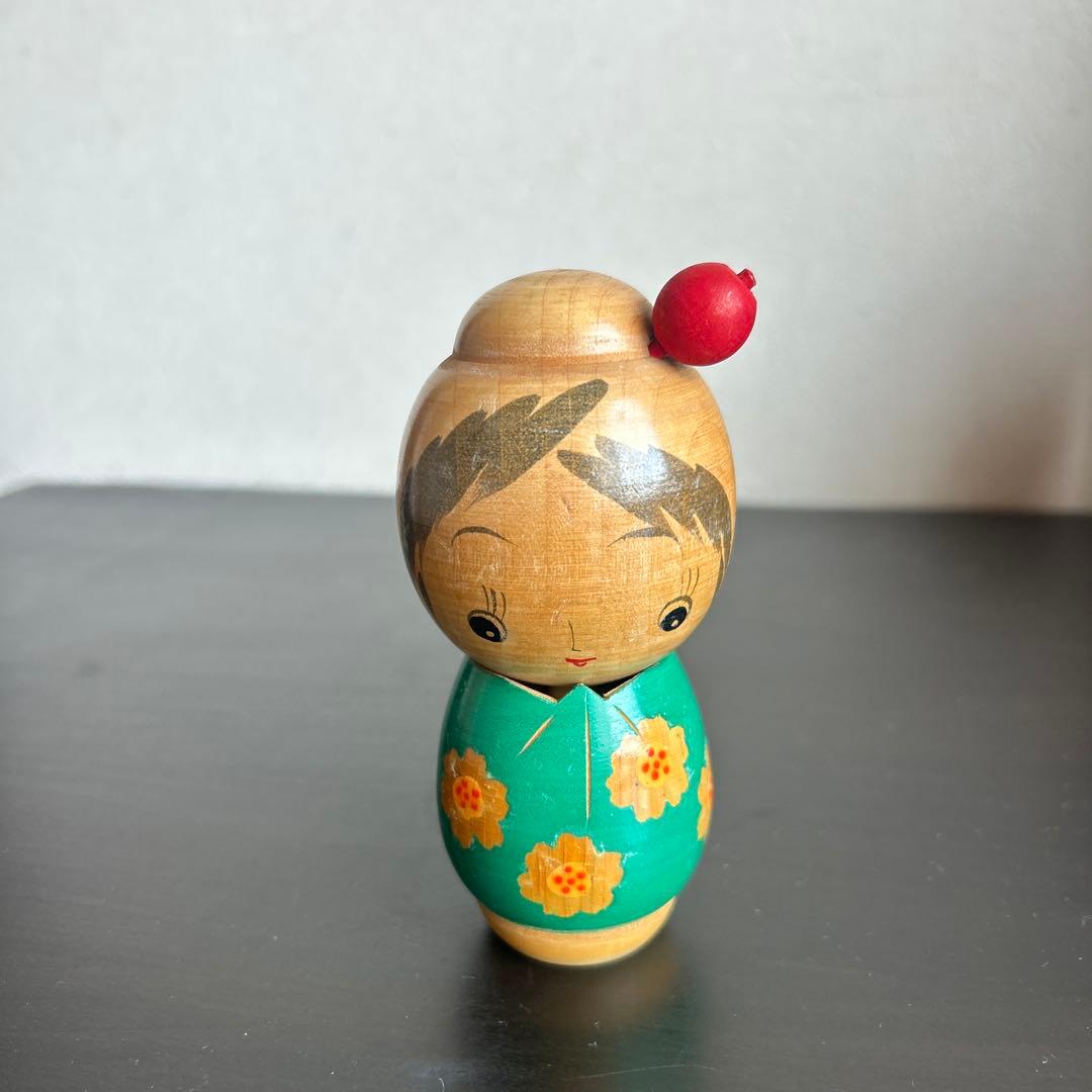 こけし お団子 レトロ 佐藤翠崕（Satou Suigai） - メルカリ