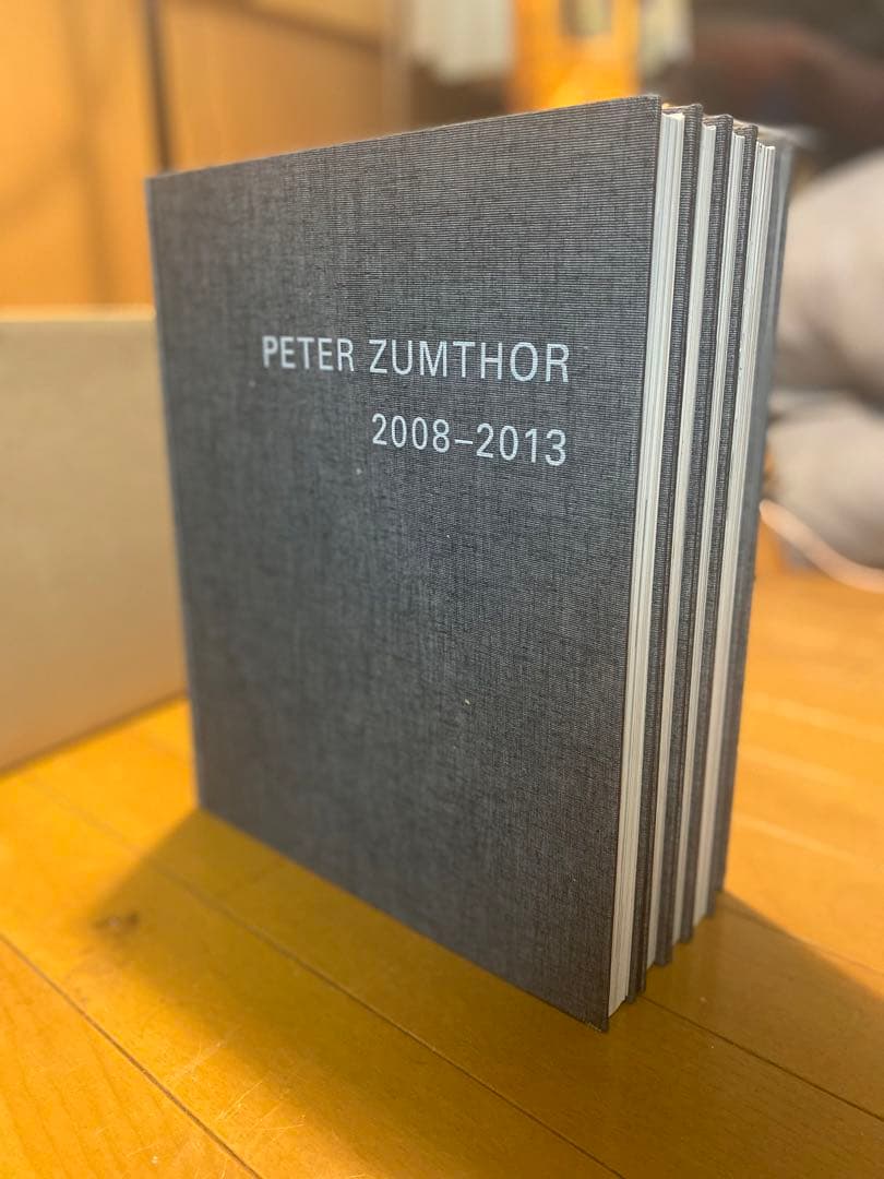ピーターズントー　作品集 Peter Zumthor 1985-2013 ピーター・ズントー【Peter Zumthor 1985-2013】(Re-print 2024