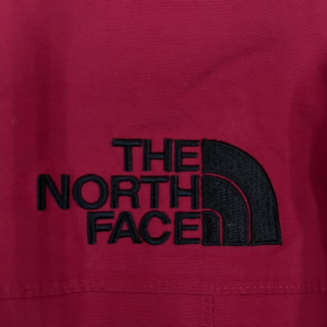 《美品》ザノースフェイス ダウンジャケット ドライベント XS メンズ エンジ色