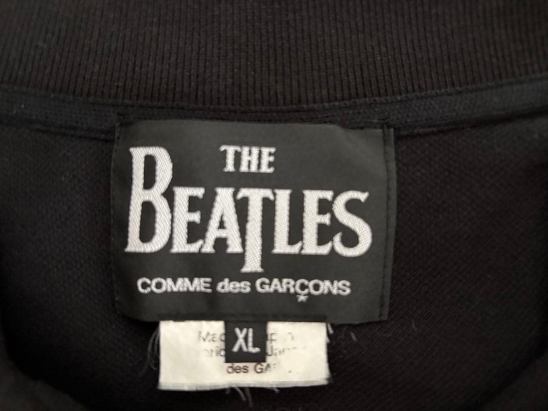 COMME des GARCONS&THE BEATLESりんご刺繍ポロシャツ - メルカリ