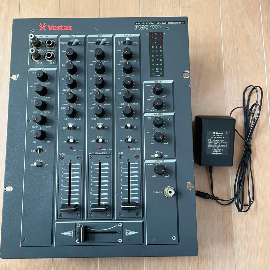Vestax/PMC 17A/DJミキサー