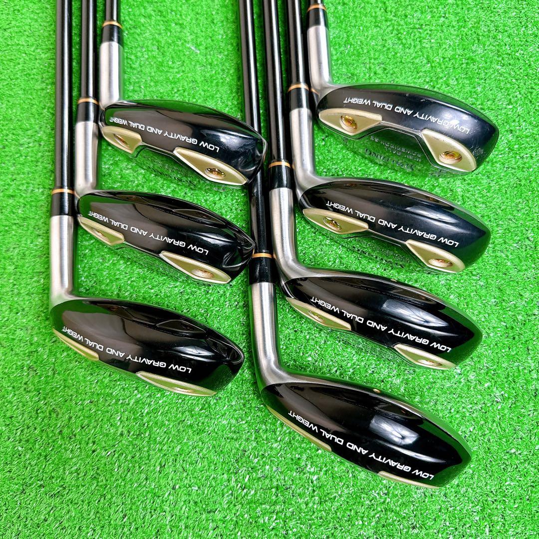 美品】 SPALDING パワーアイアン SE 7本 ユーティリティアイアン