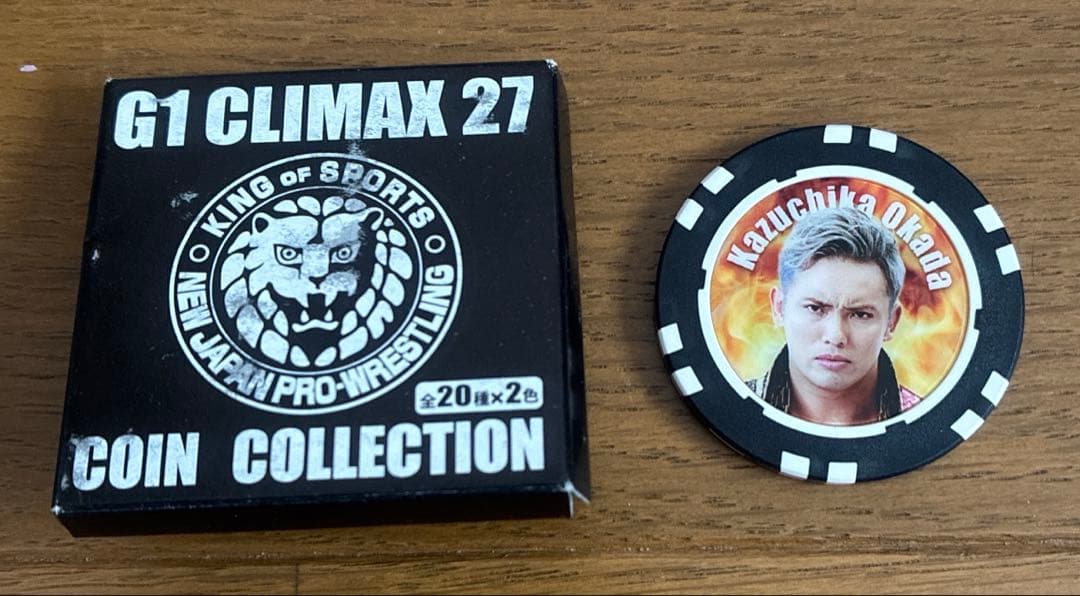 新日本プロレスまとめ売り カレンダー アクスタ オカダドルメモ