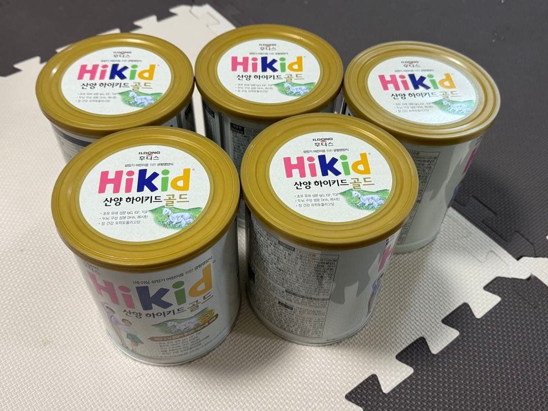 Hikid ゴールド ヤキ 粉ミルク（1〜9歳）大缶 650g 2点セットの通販は