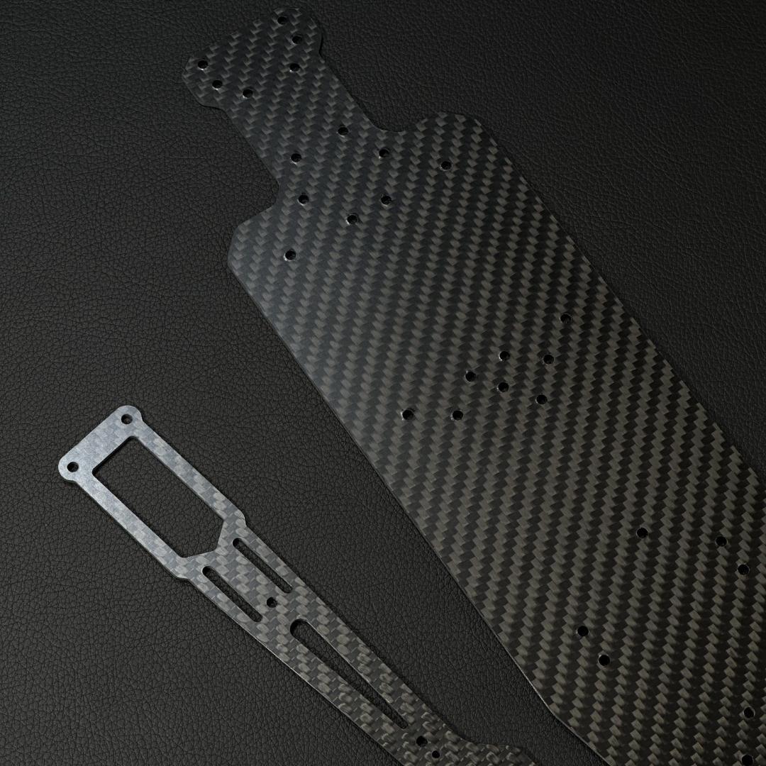 特注品 ヨコモ RD2.0 カーボンシャーシ 2.0mm + アッパ m1512