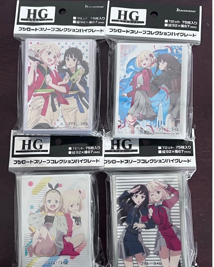 リコリスリコイル トレカスリーブ デッキシールド - メルカリ