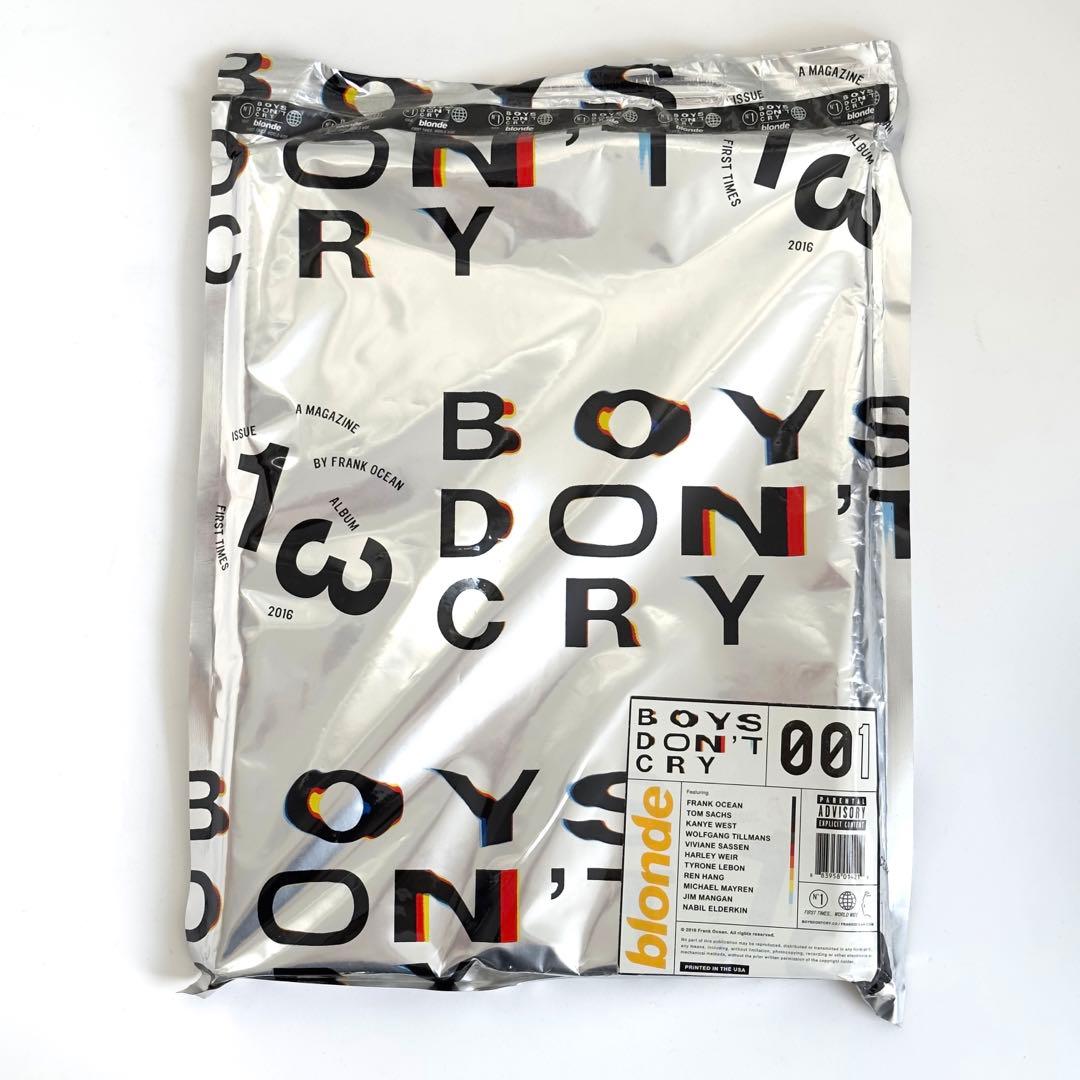フランク・オーシャン Blonde 「Boys Don't Cry」未開封新品 フランク・オーシャン Blond 「Boys Don't Cry」未開封新品 フランク