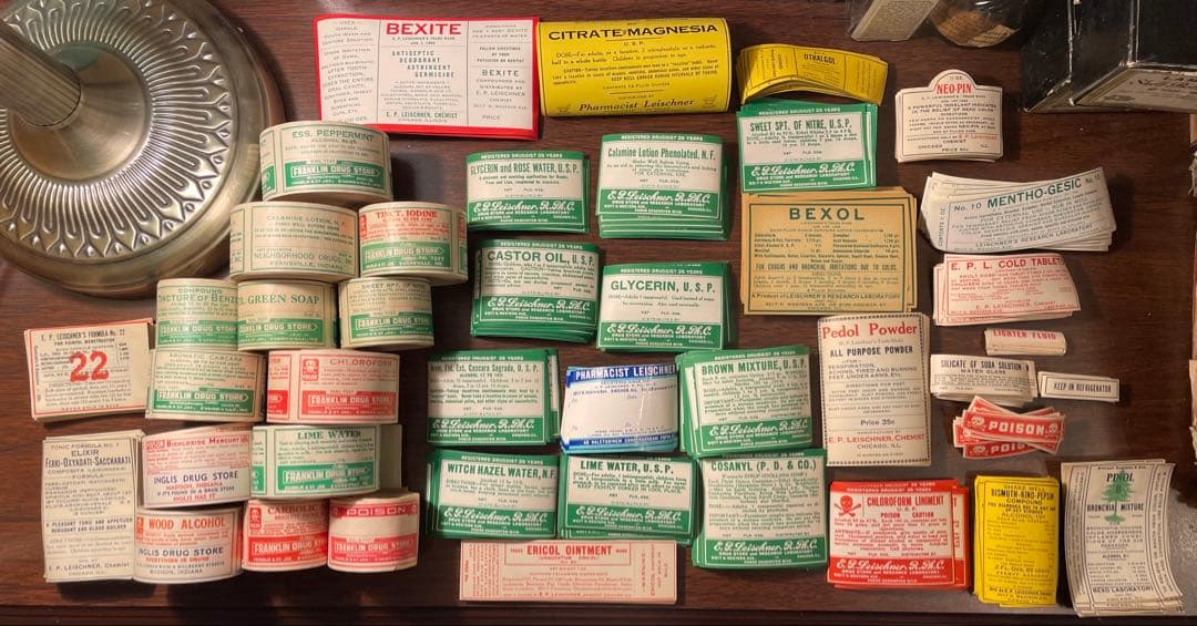 海外 薬袋 2種 計2枚 ヴィンテージ - メルカリ