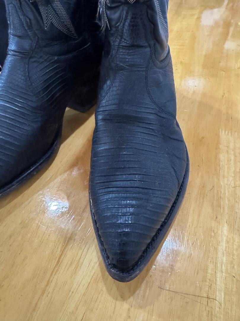 ☆ TONY LAMA ウエスタンブーツ リザード 85715 8H - メルカリ