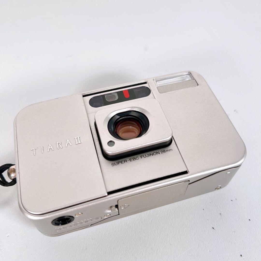 動作品】FUJIFILM TIARA II フジフィルム フィルムカメラ - メルカリ