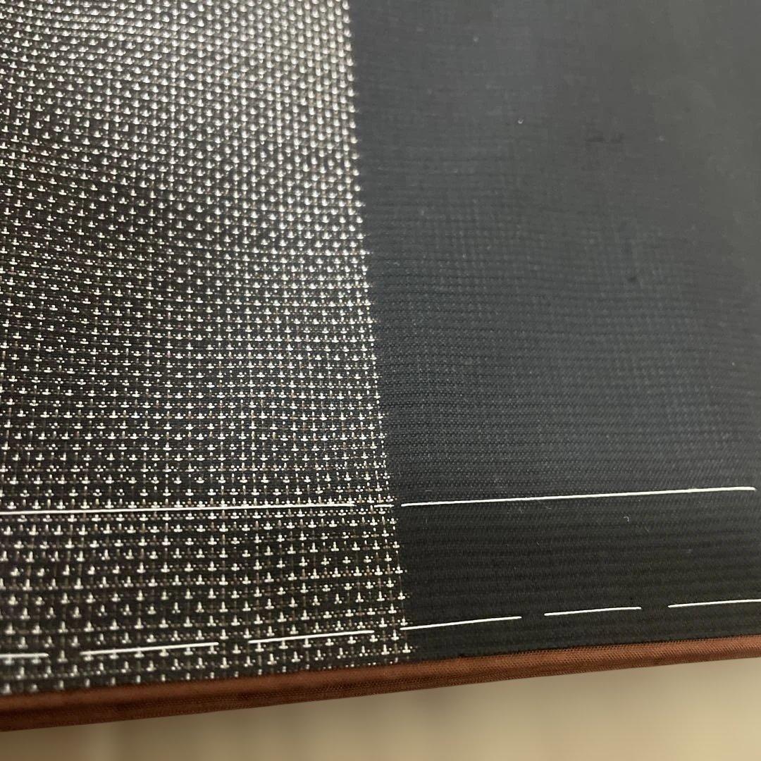 しつけ付き 証紙付き 大島紬 正絹 市松模様 美品！！！ - メルカリ