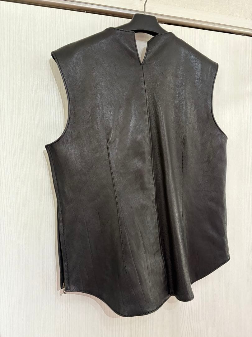 johnbull ジョンブル ホースレザーベスト 黒 品番12401 - メルカリ