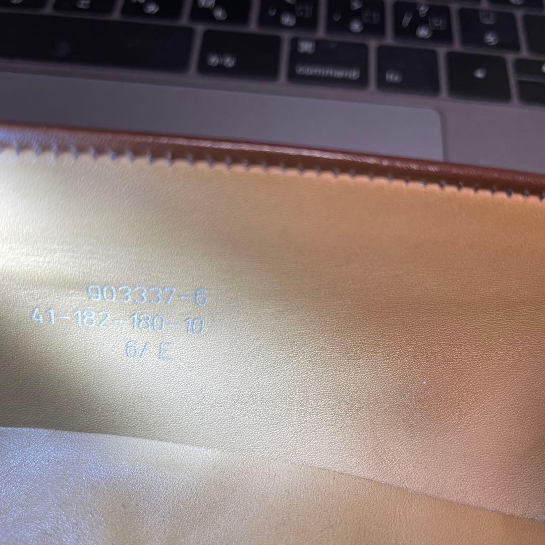 【美品】 J.M.WESTON 25.5 ブラウンレザー ローファー