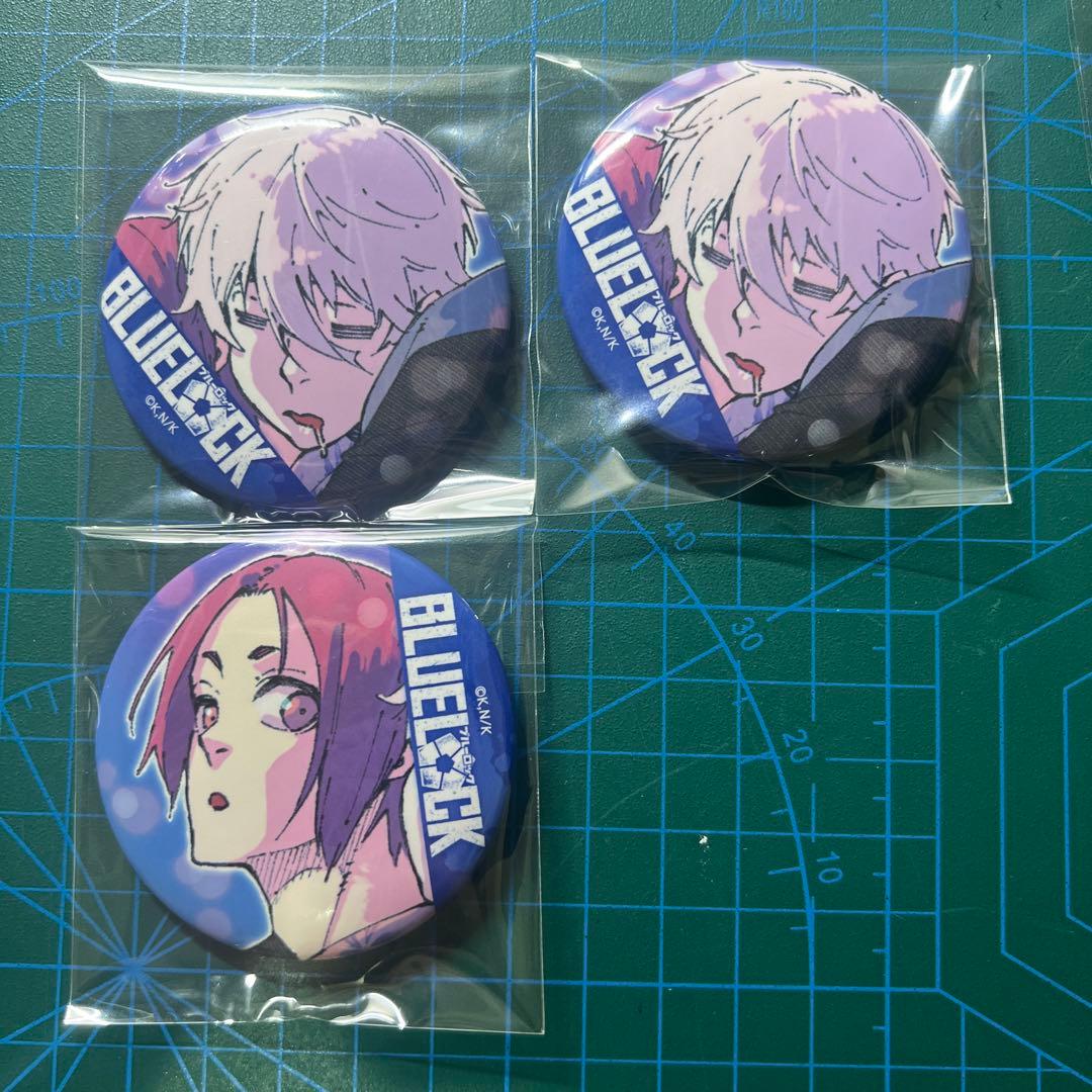 ブルーロック 缶バッジ 浴衣 夏祭り 凪誠士郎 御影玲王 - メルカリ
