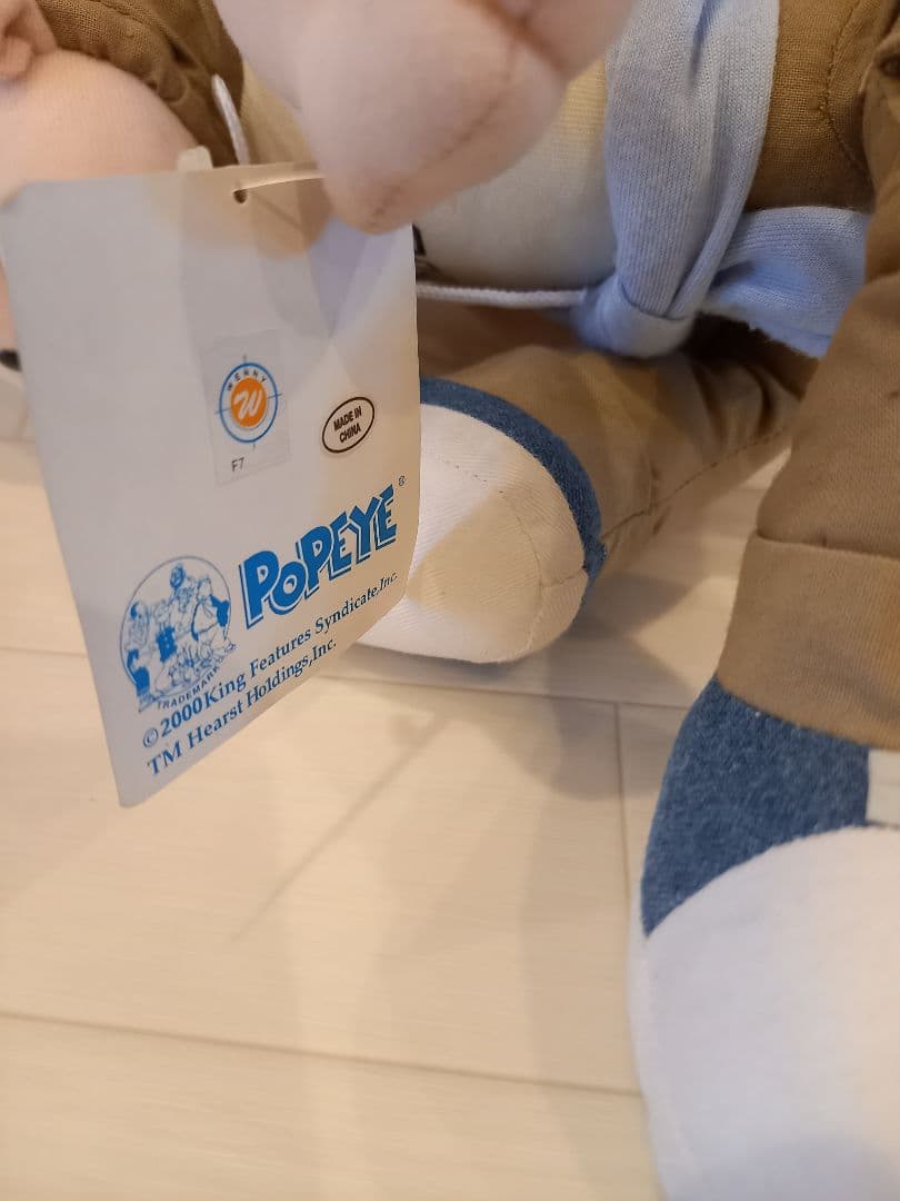 レトロ ポパイ オリーブ ぬいぐるみ 新品 タグ付き 2000年 セット売り