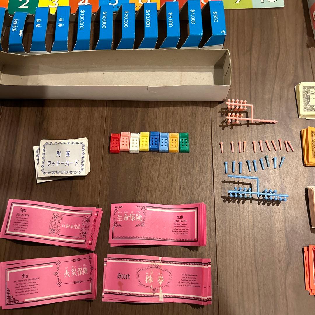 ニュー人生ゲーム 昭和レトロ タカラ ボードゲーム 二代目 激レア