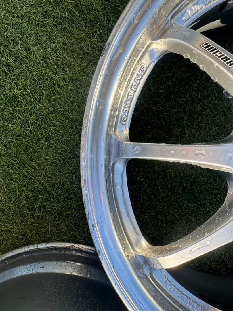 ①rays volkracing ce28 17インチ 7.5j 2本