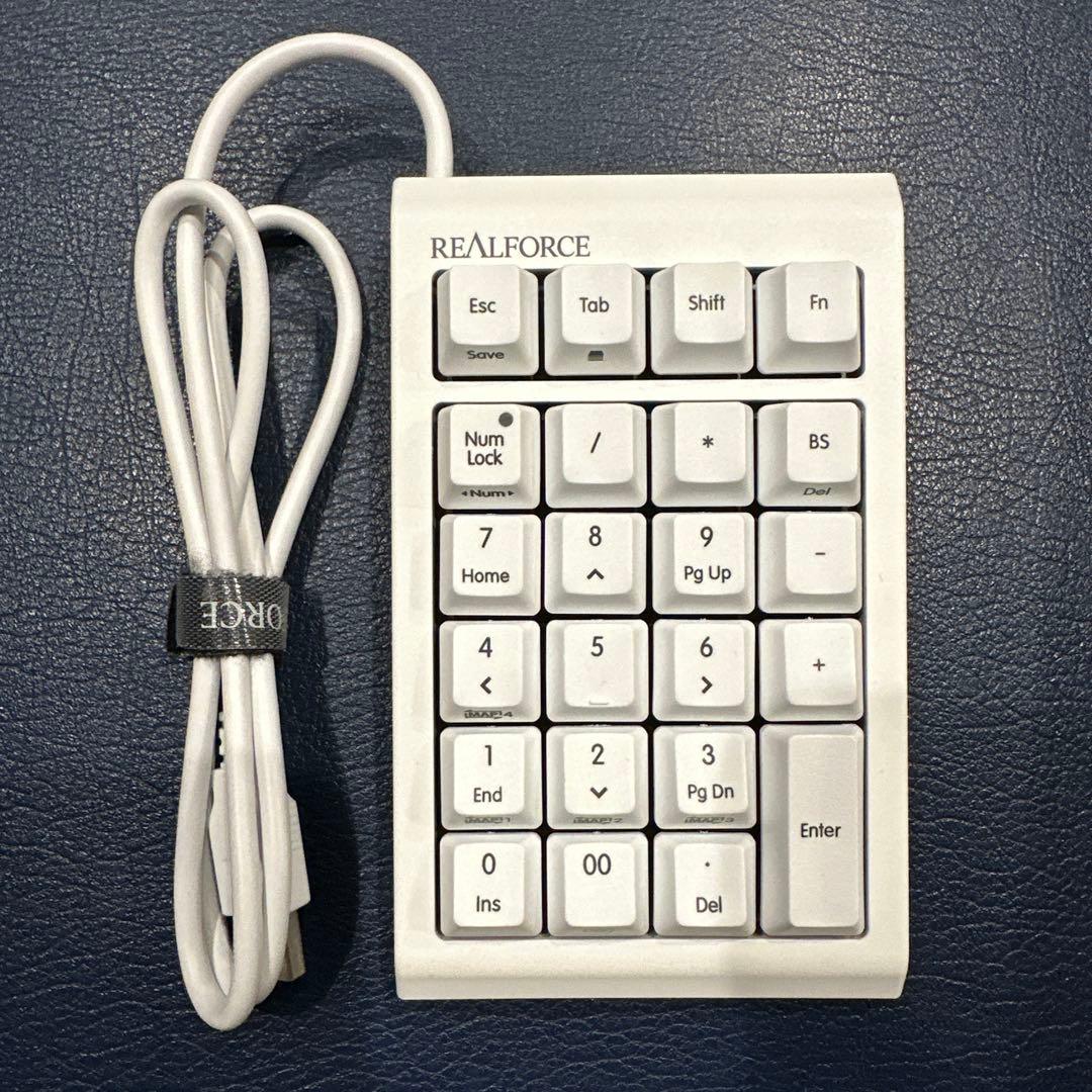 東プレ REALFORCE RT1 テンキー リアルフォース ホワイト - メルカリ