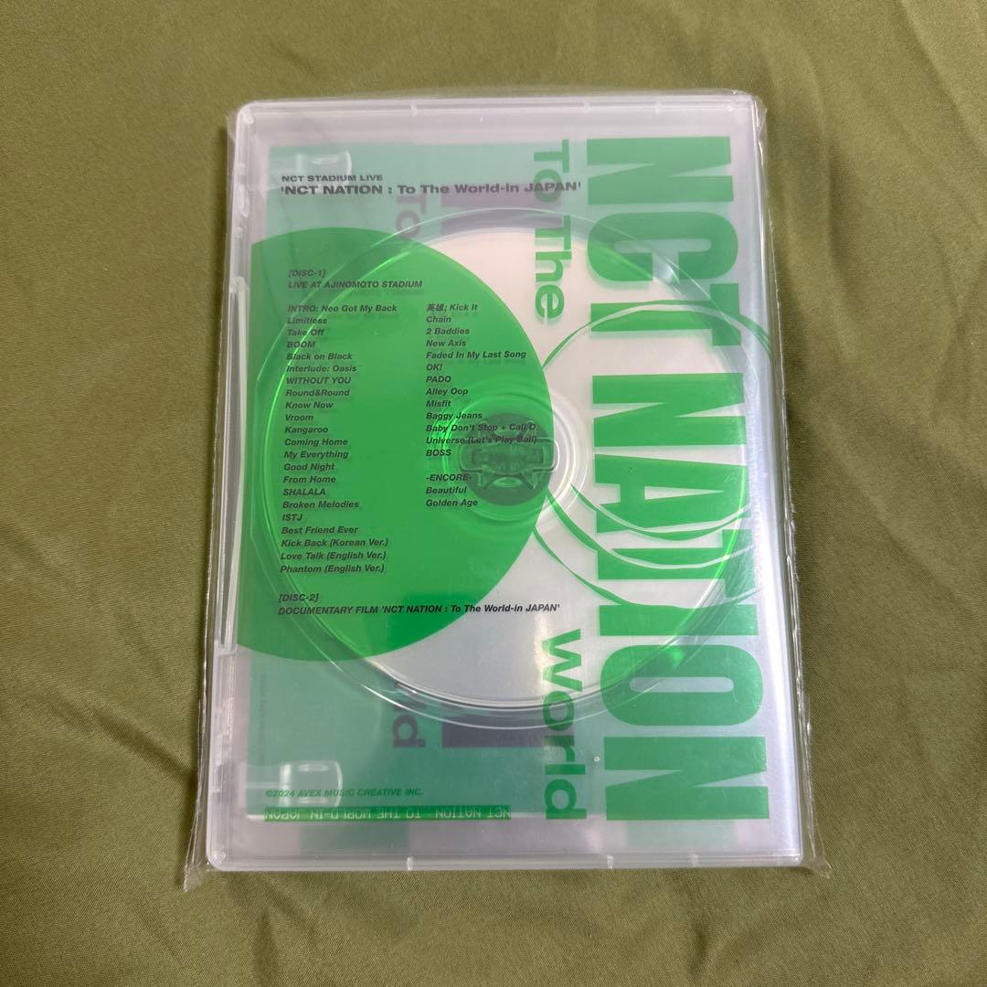 NCT NATION LIVE Blu-Ray 初回生産限定盤 - メルカリ