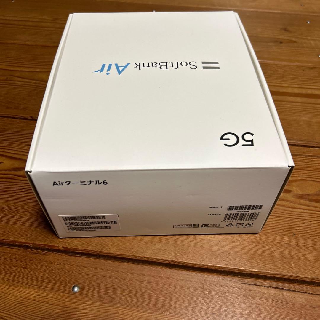 最新SoftBank Airターミナル6 A775本体 箱&付属品一式付き