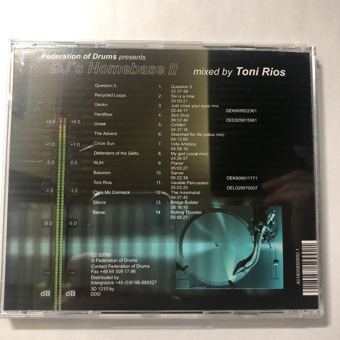 トニー・リオス／Dj's Homebase 2 インポート - メルカリ