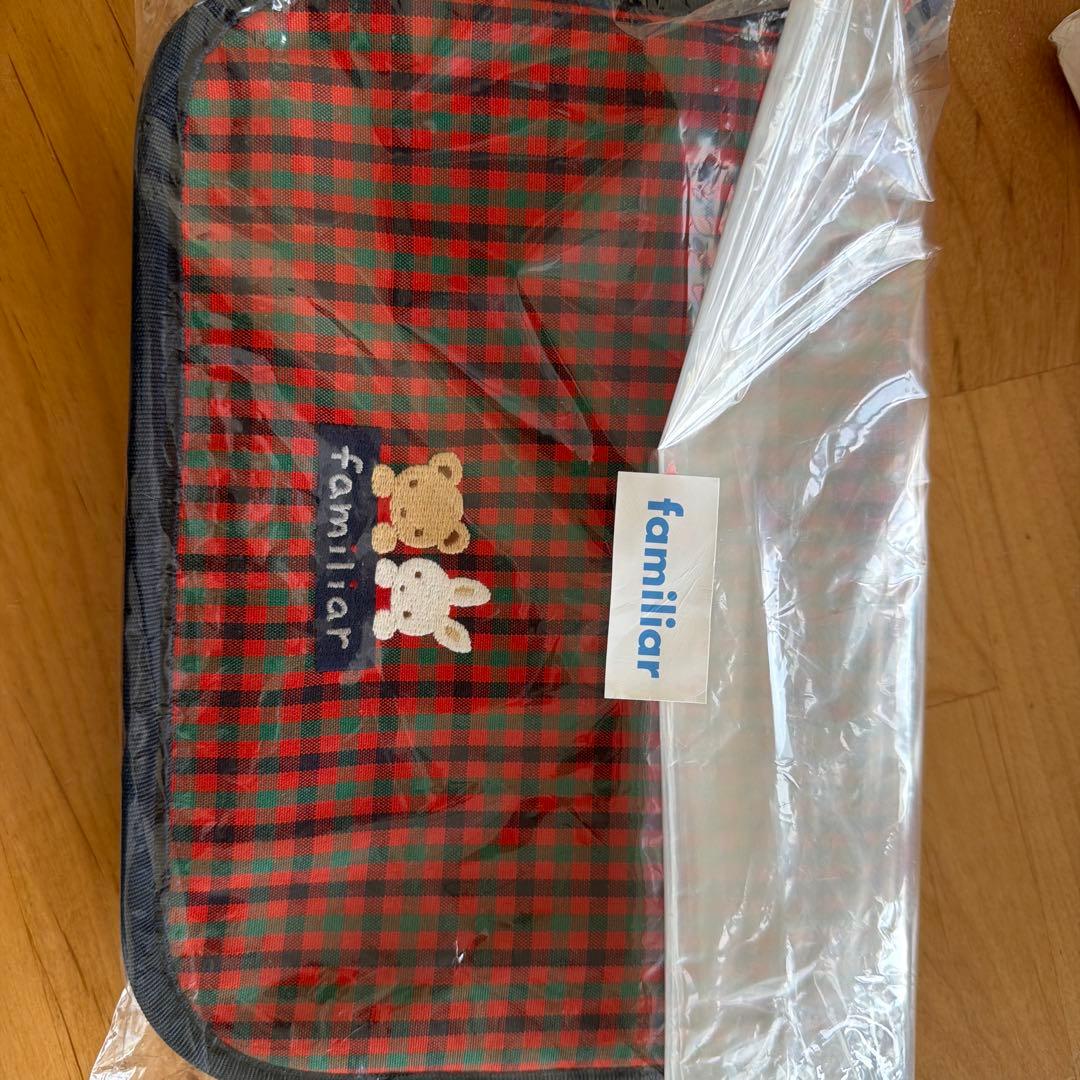 familiar 母子手帳ケース チェック柄 - メルカリ