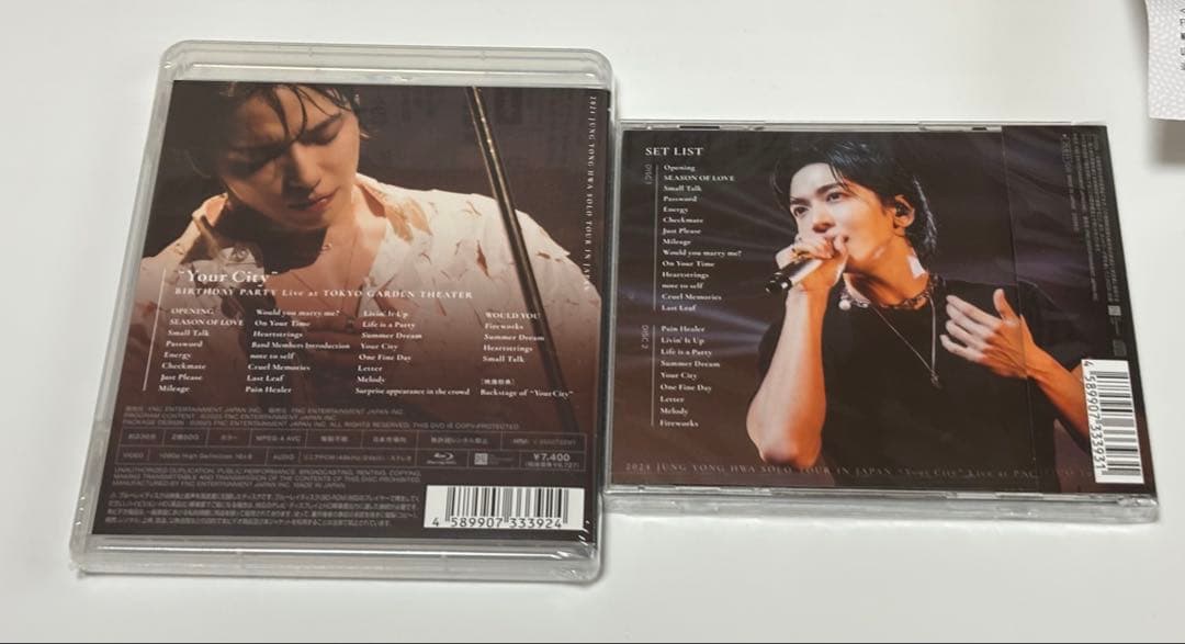 新品未開封 your city cnblue ヨンファ blue -ray