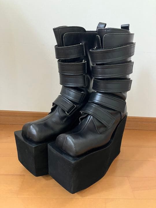 久我浩二 Koji kuga コージ・クガ 厚底ブーツ メンズ Mサイズ - メルカリ