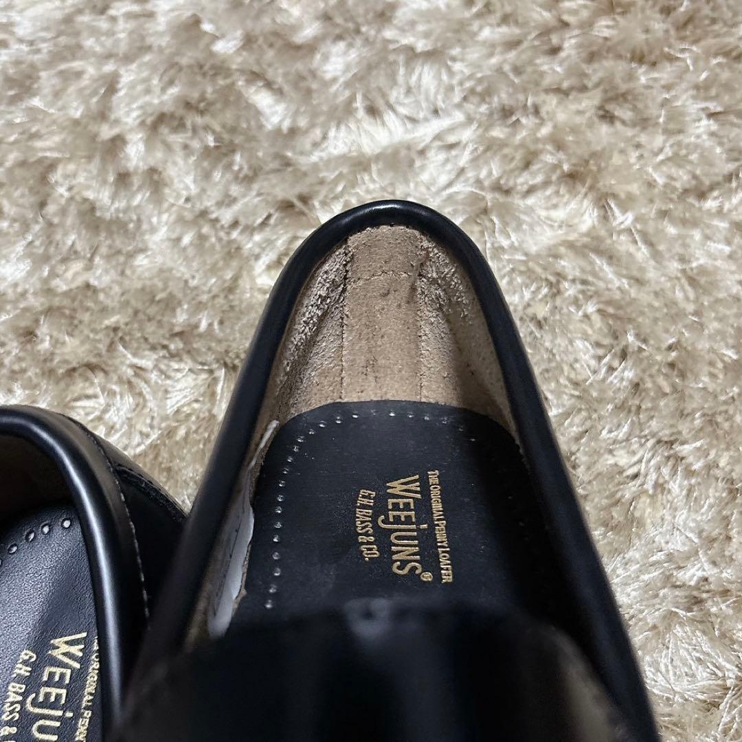 ロネ　G.H.BASS WEEJUNS ローファー 厚底 black