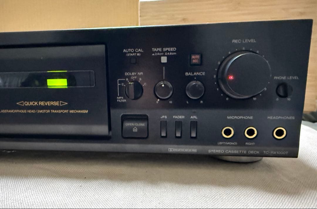 ジャンク ソニー TC-RX1000T 銘機 オートリバース カセットデッキ