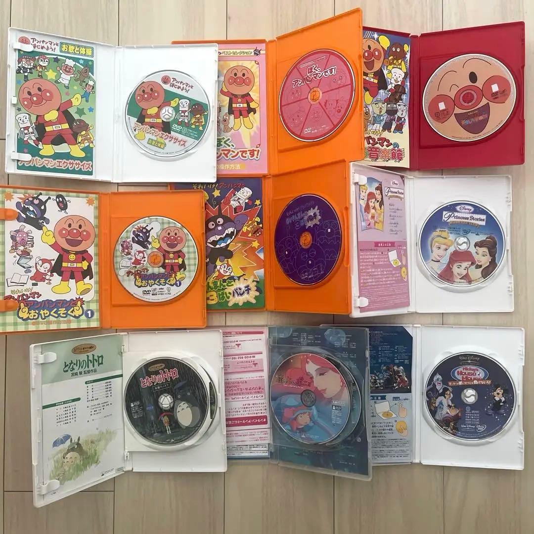 DVD 9点セット アンパンマン ジブリ ディズニー - メルカリ