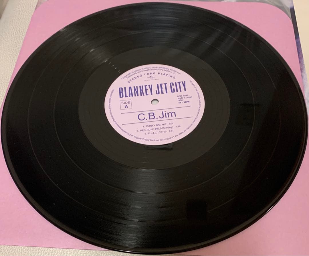 THE BLANKEY JET CITY C.B.Jim アナログレコード - メルカリ
