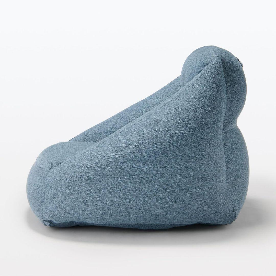 新品・未使用＊*無印良品 空気でできたソファ ネイビー☆廃盤モデル