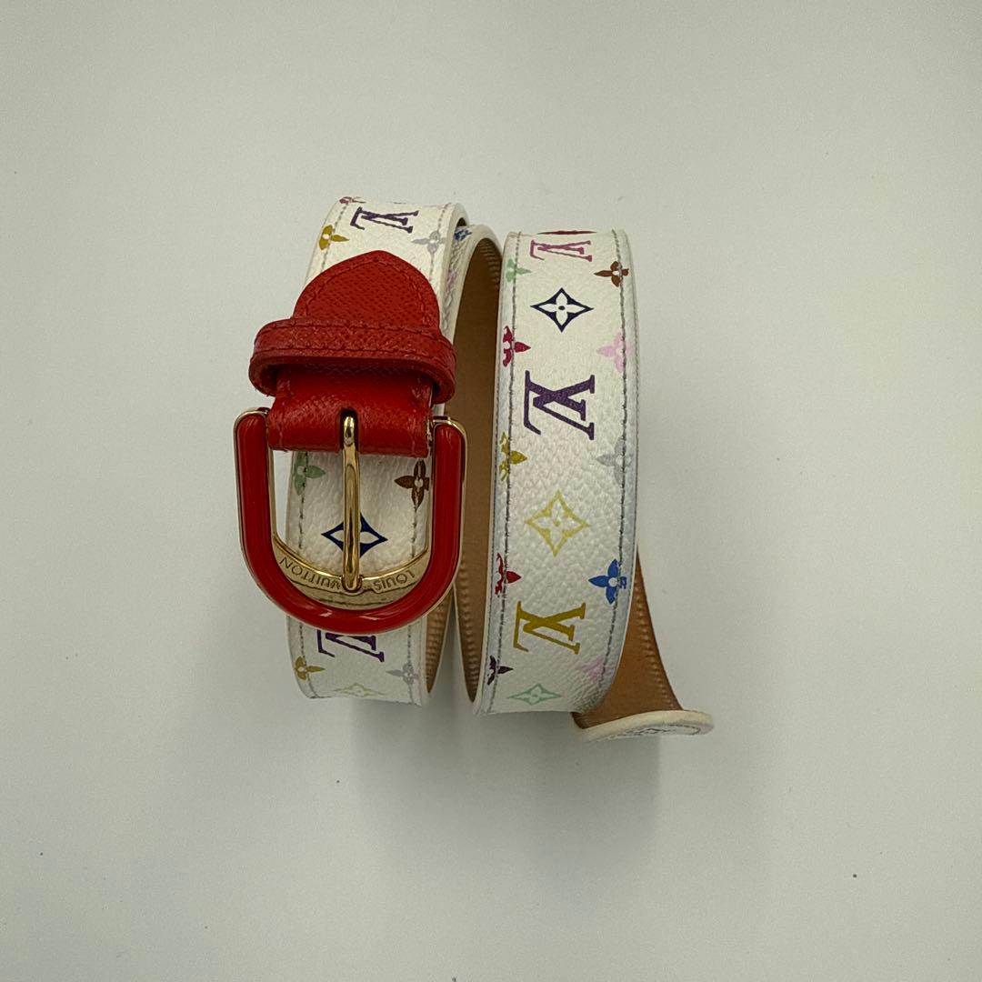 チャコLouis Vuitton モノグラムベルト マルチカラー 楽天市場】モノグラム マルチカラー ヴィトン（ベルト・サスペンダー